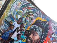 Konkarah Jahvybz Earns Portrait Mural In Adabraka Prior To From Afar Release