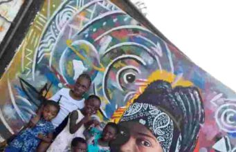 Konkarah Jahvybz Earns Portrait Mural In Adabraka Prior To From Afar Release